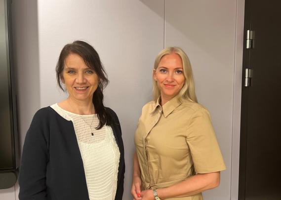 Anne-Kari Bratten og Lill SVerresdatter Larsen