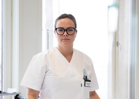 Silje Naustvik, forbundsleder i Norsk Sykepleierforbund