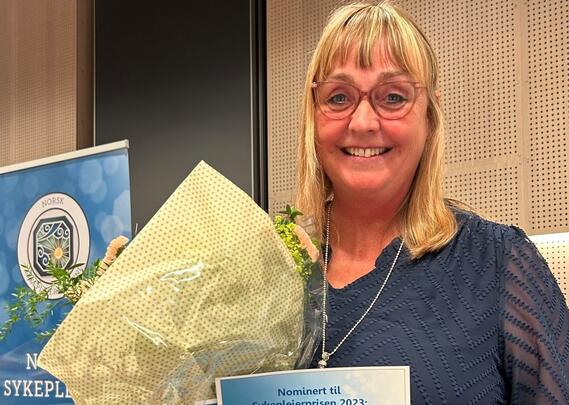 Kristin Vindheim vinner av sykepleierprisen 2023